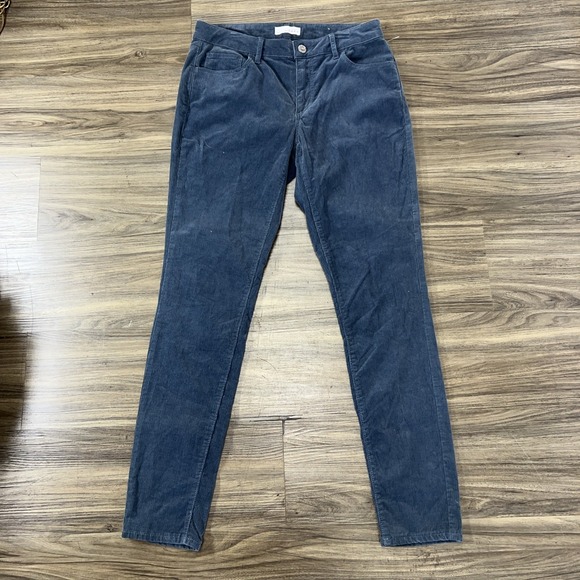 Ann Taylor Pants - Ann Taylor Loft Pants Corduroy Modern Skinny Size P28/6 Green